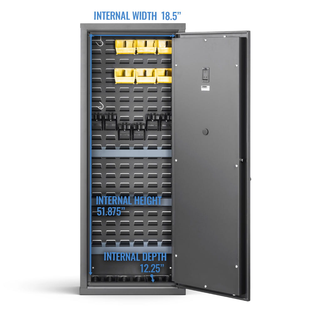 Agile™ 52 Pro Guns & Gear Max Stack With Cabinet and Drawer