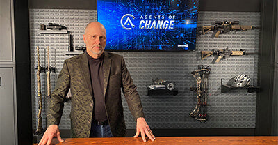 SecureIt President Tom Kubiniec announcing Agents of Change show