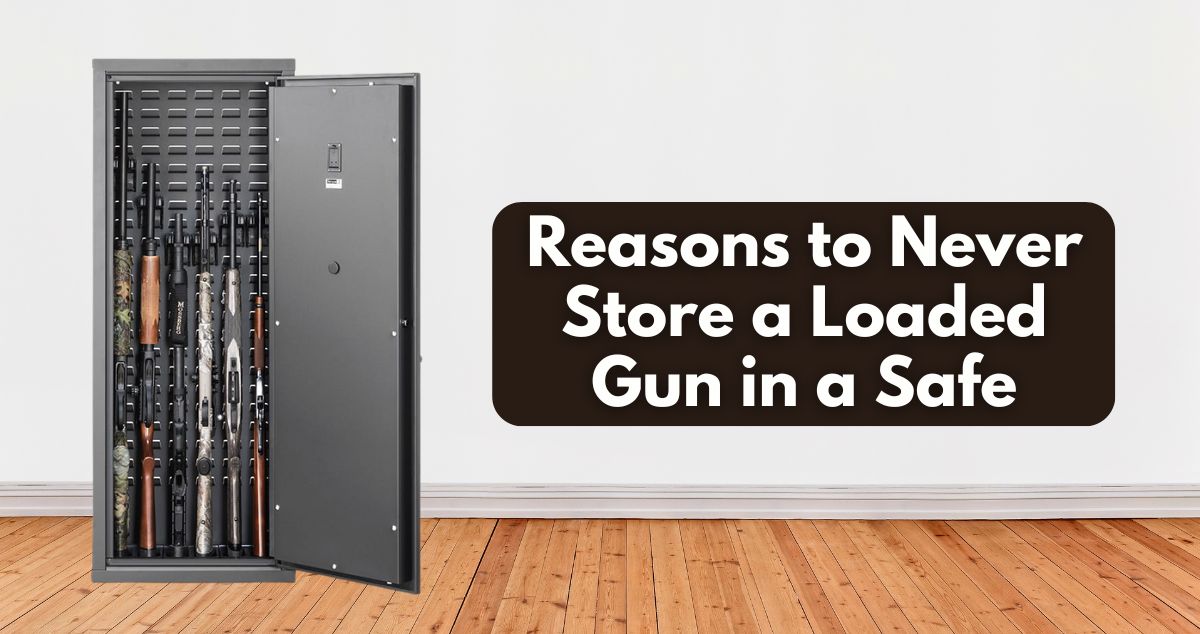 Reasons to Never Store a Loaded Gun in a Safe