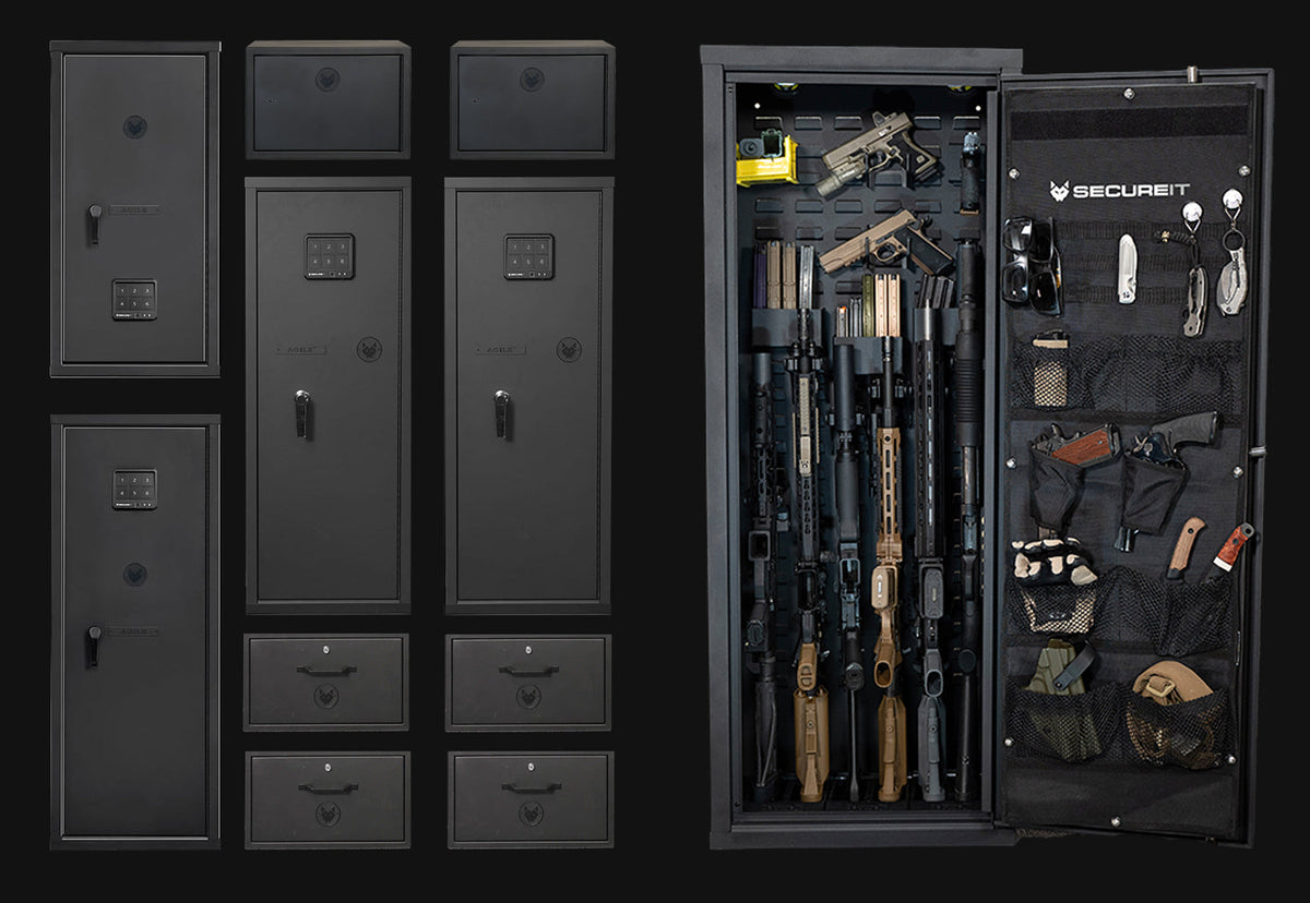 modular SecureIt gun safes
