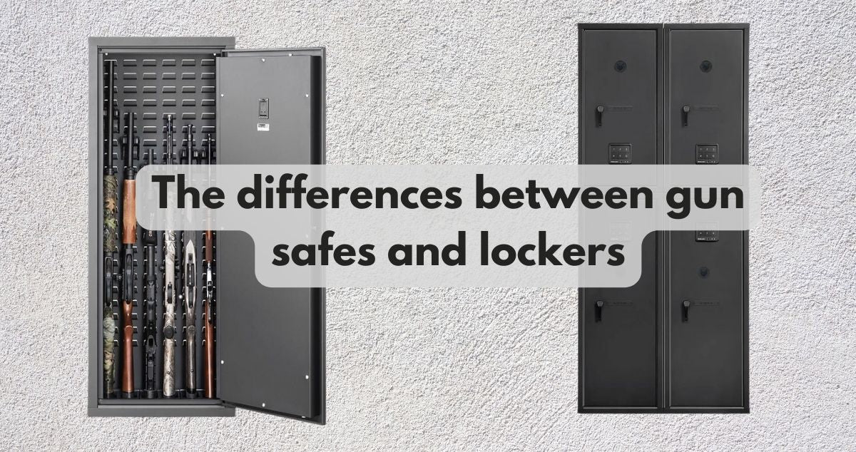 the difference between a gun safe and a gun locker