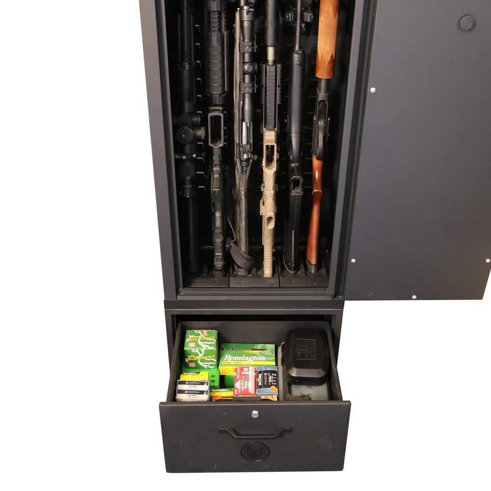 Agile™ 52 Pro Guns & Gear Max Stack With Cabinet and Drawer