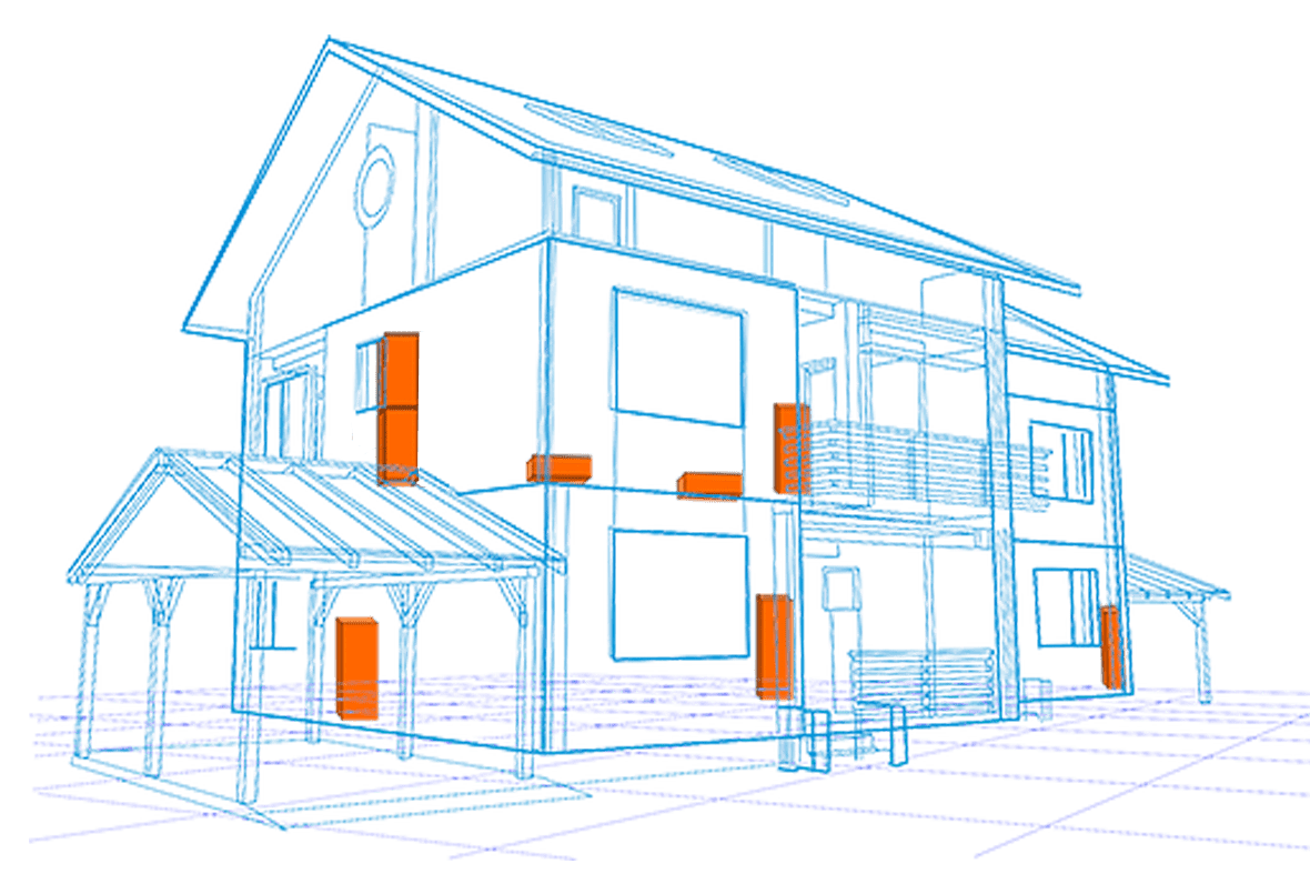 Decentralized gun storage blueprint