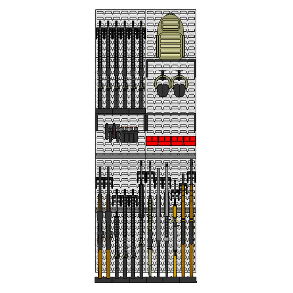 Gun Wall / Vault / Armory Kit  #2