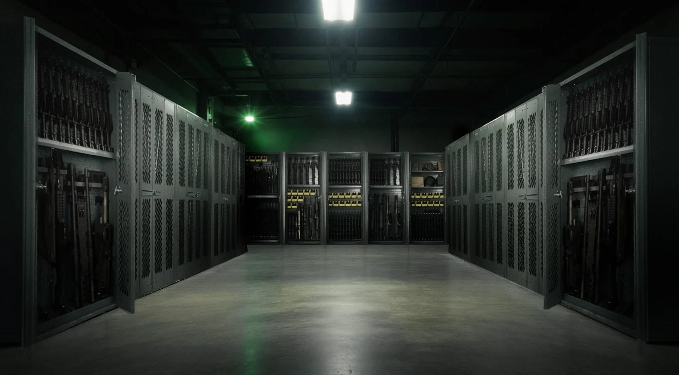 Professional SecureIt armory installation