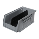 Isolated gray medium bin