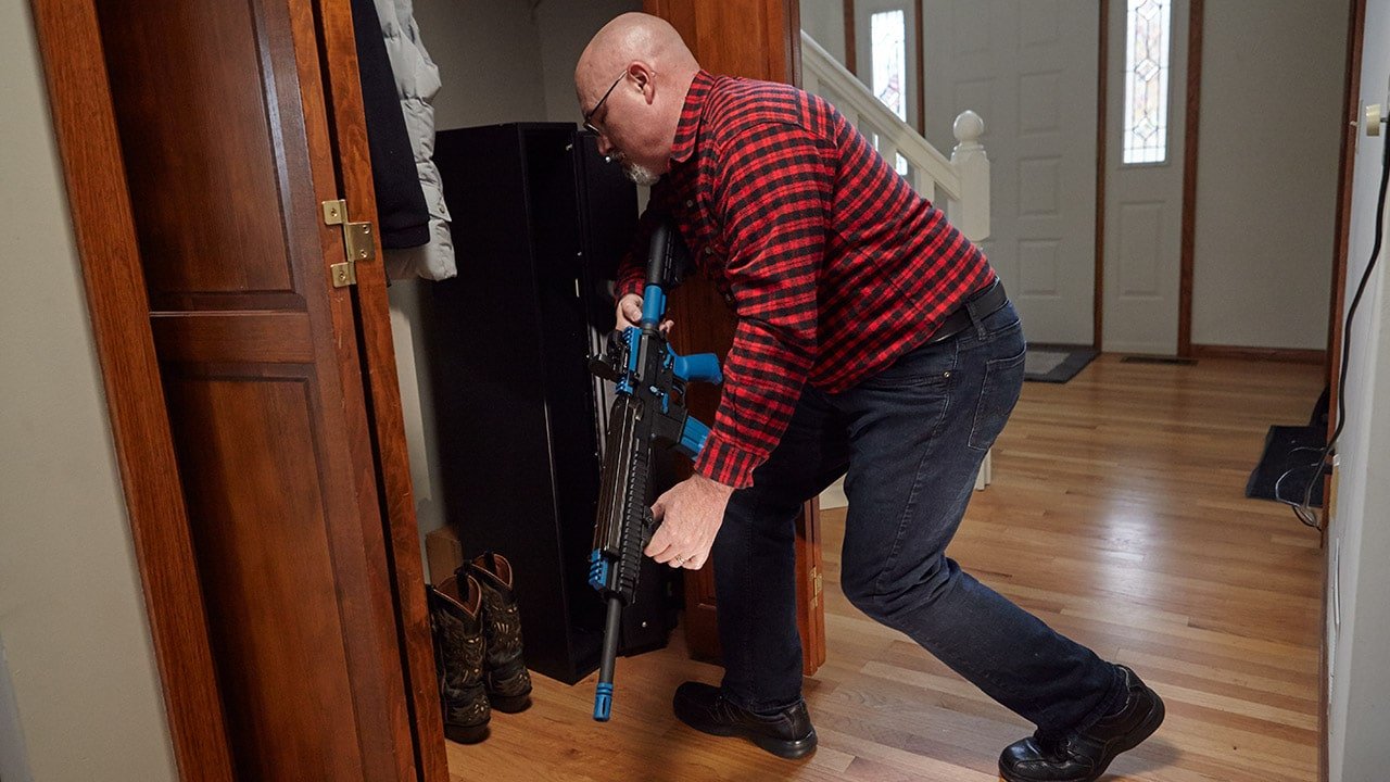 Fast Box hidden gun safe closet storage