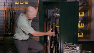 Steel 6 gun safe retrofit kit
