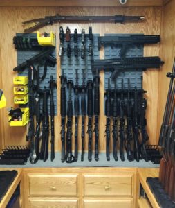 large gun wall storage panels