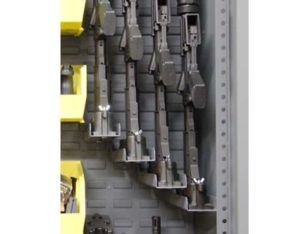 single stock shelves for gun lockers