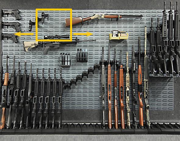 Gun Room / Gun Wall Panel - Small - SecureIt Gun Storage