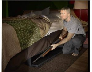 Fast Box hidden gun safe under bed storage