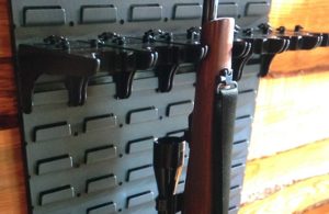 CradleGrid scoped rifle storage