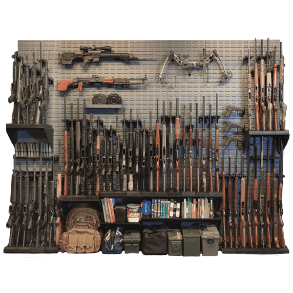 Gun Wall / Vault / Armory Kit 8 SecureIt Gun Storage