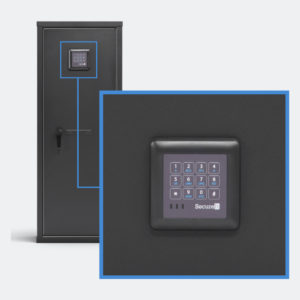 Agile Ultralight Model 52 gun safe keypad