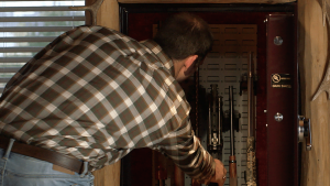 efficient gun storage