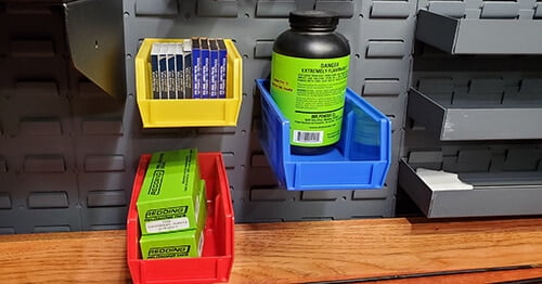 Modular Gun Ammo and Accessory Bins