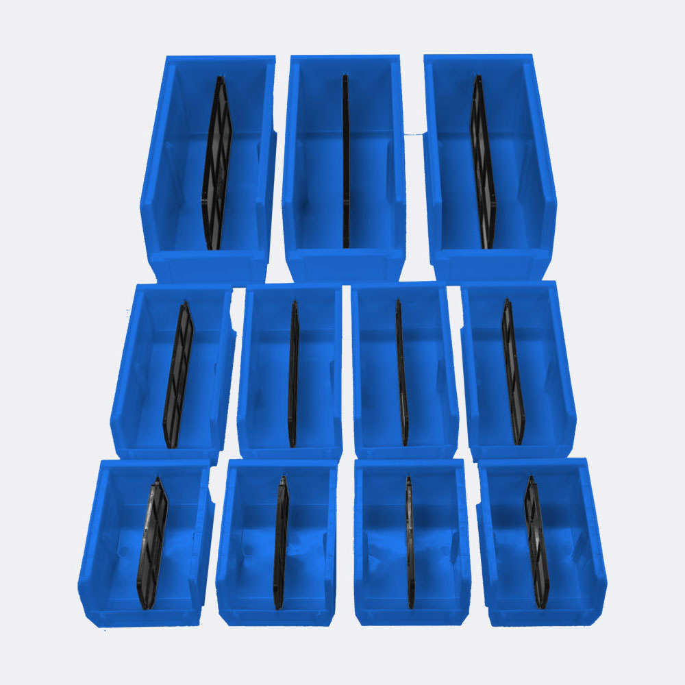 blue storage bin kit