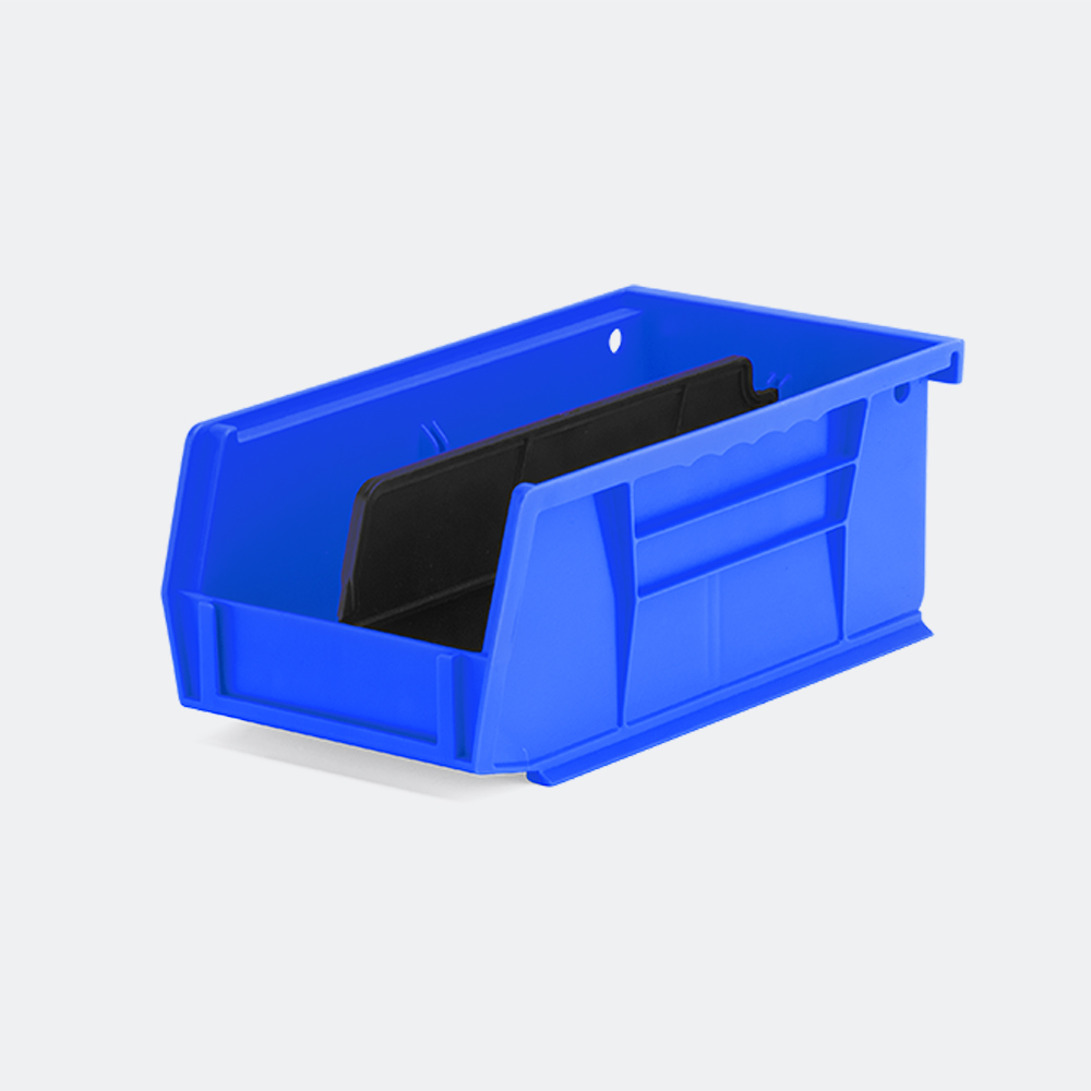 blue medium storage bin