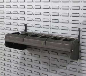rifle and gear storage shelf