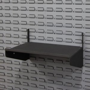 rifle and gear storage shelf