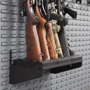 rifle and gear storage shelf