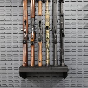 rifle and gear storage shelf