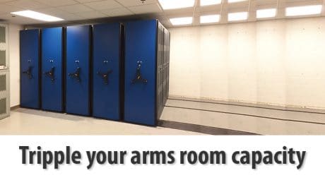 High density weapon storage
