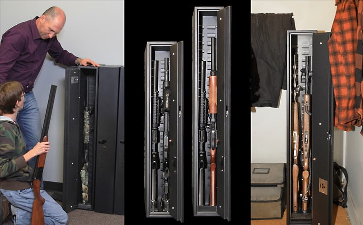 Hidden Gun Safe: Fast Box Vertical Kit