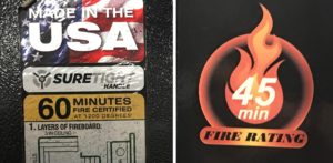 gun safe fire ratings