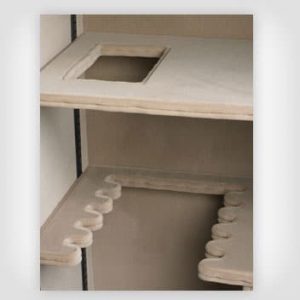 traditional gun safe interior