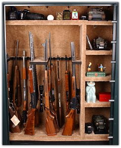 gun safe interior