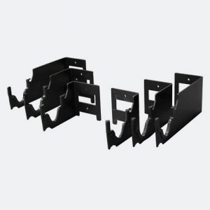 horizontal rifle display mount trio kit