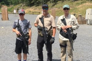 Kubiniec family at NRA Tactical Carbine Class