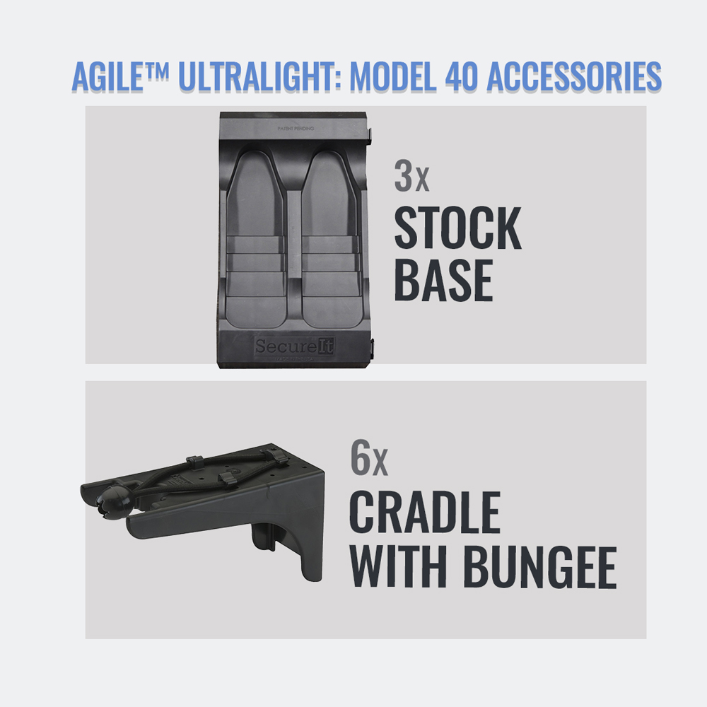 Agile Ultralight Model 40 gun safe accessories