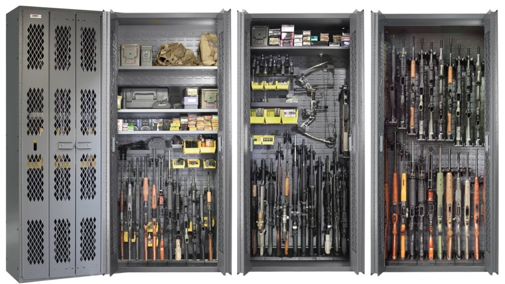 Model 84 gun cabinet configurations