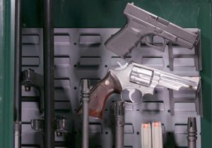 Steel 6 gun safe retrofit kit handgun storage