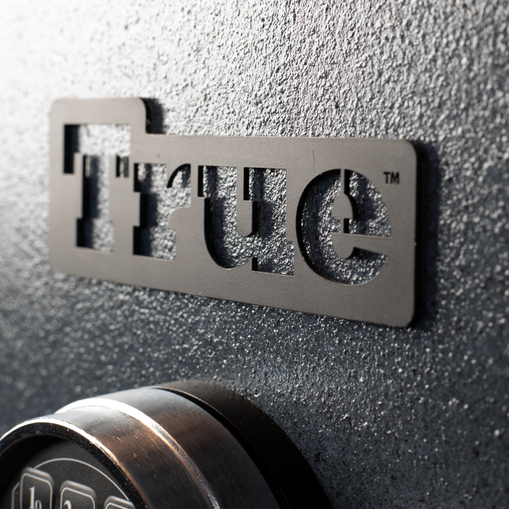 TRUE gun safe door