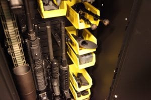 gun safe storage bins