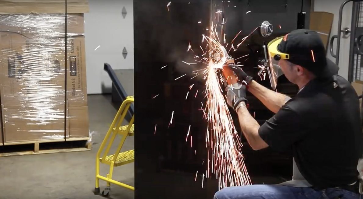 Breaking into a Gun Safe SecureIt Gun Storage