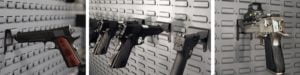 single peg pistol storage