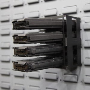 AR Magazine Holder mounted at the side