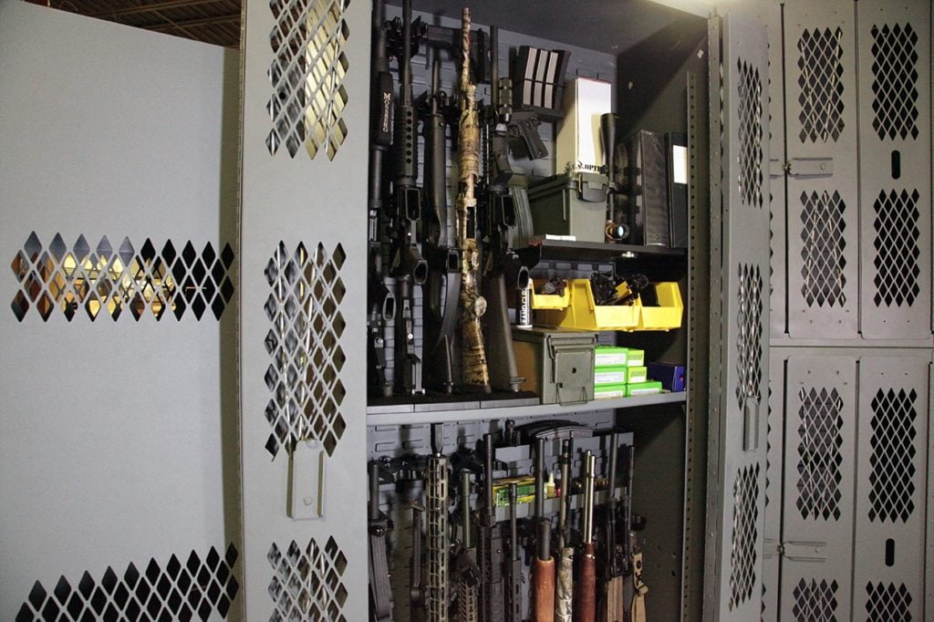 Model 84 gun cabinet configuration