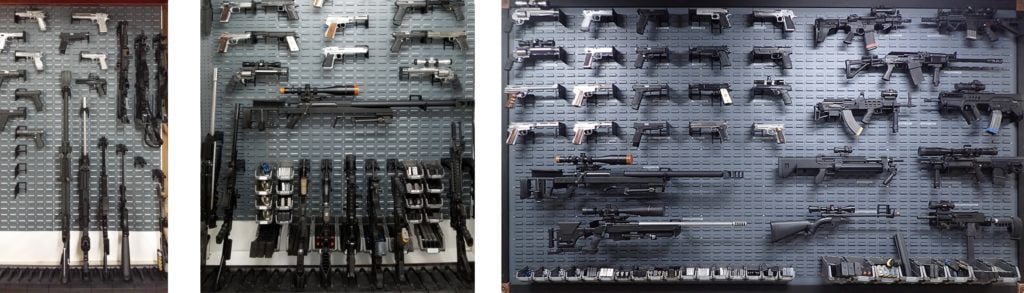Gun Storage: Custom Gun Wall Build