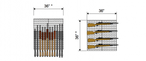 gun wall panel dimensions