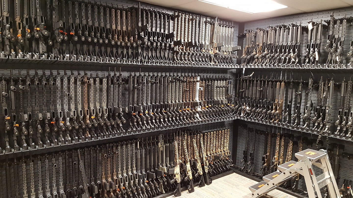 armory weapon racks