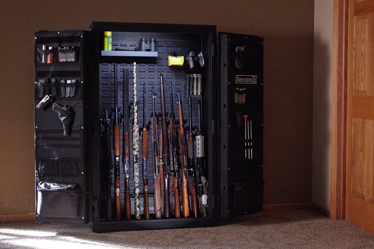 gun answer safe secureit door ultralight storage specifications