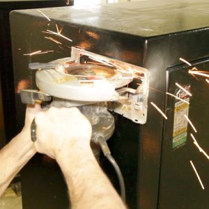 breaking into cheap gun safe
