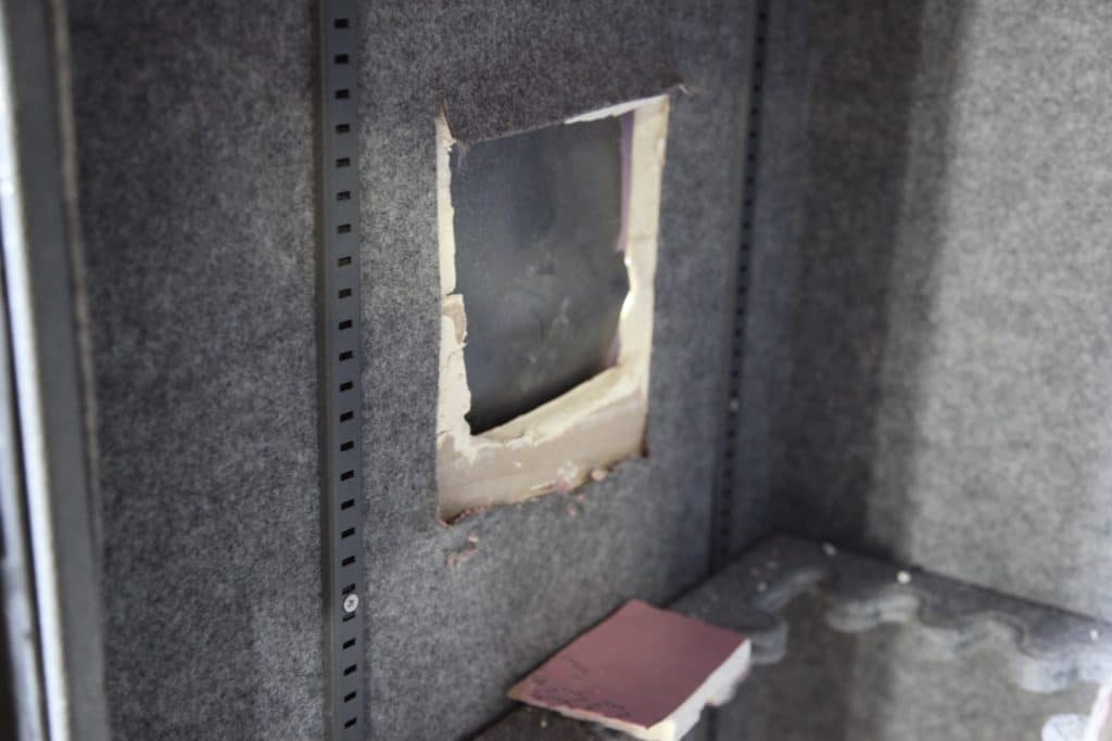 Gun Safe Drywall and Carpeting