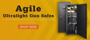 Agile ultralight gun safes